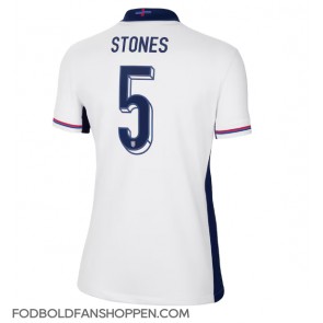 England John Stones #5 Hjemmebanetrøje Dame EM 2024 Kortærmet